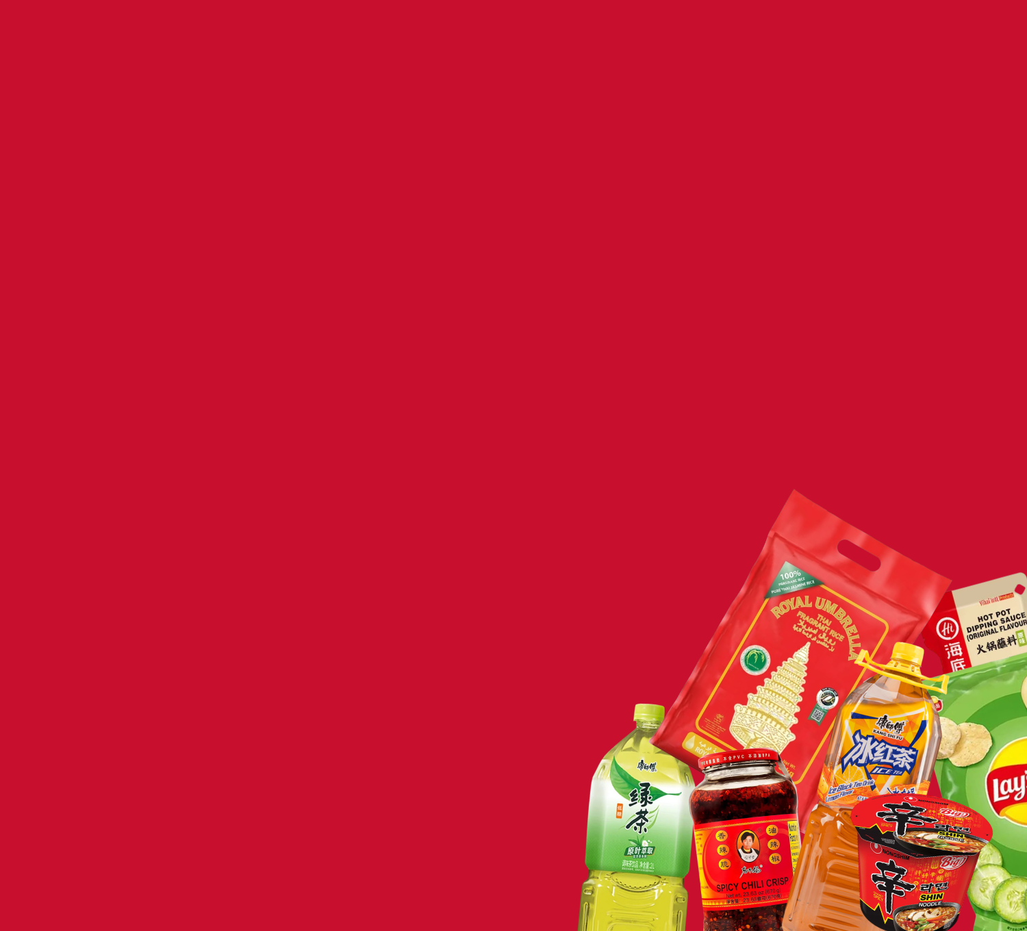 168 Oriental Supermarket Background